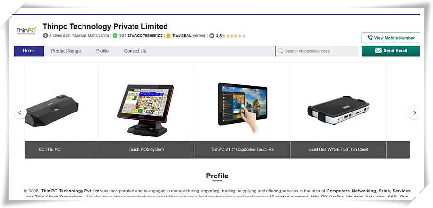 pos hardware manufacturer in india